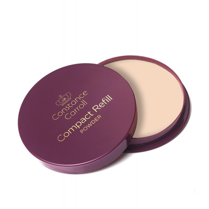Компактна пудра для обличчя Constance Carroll Compact Refill Powder 18 Ivory, 12 г (рефіл)